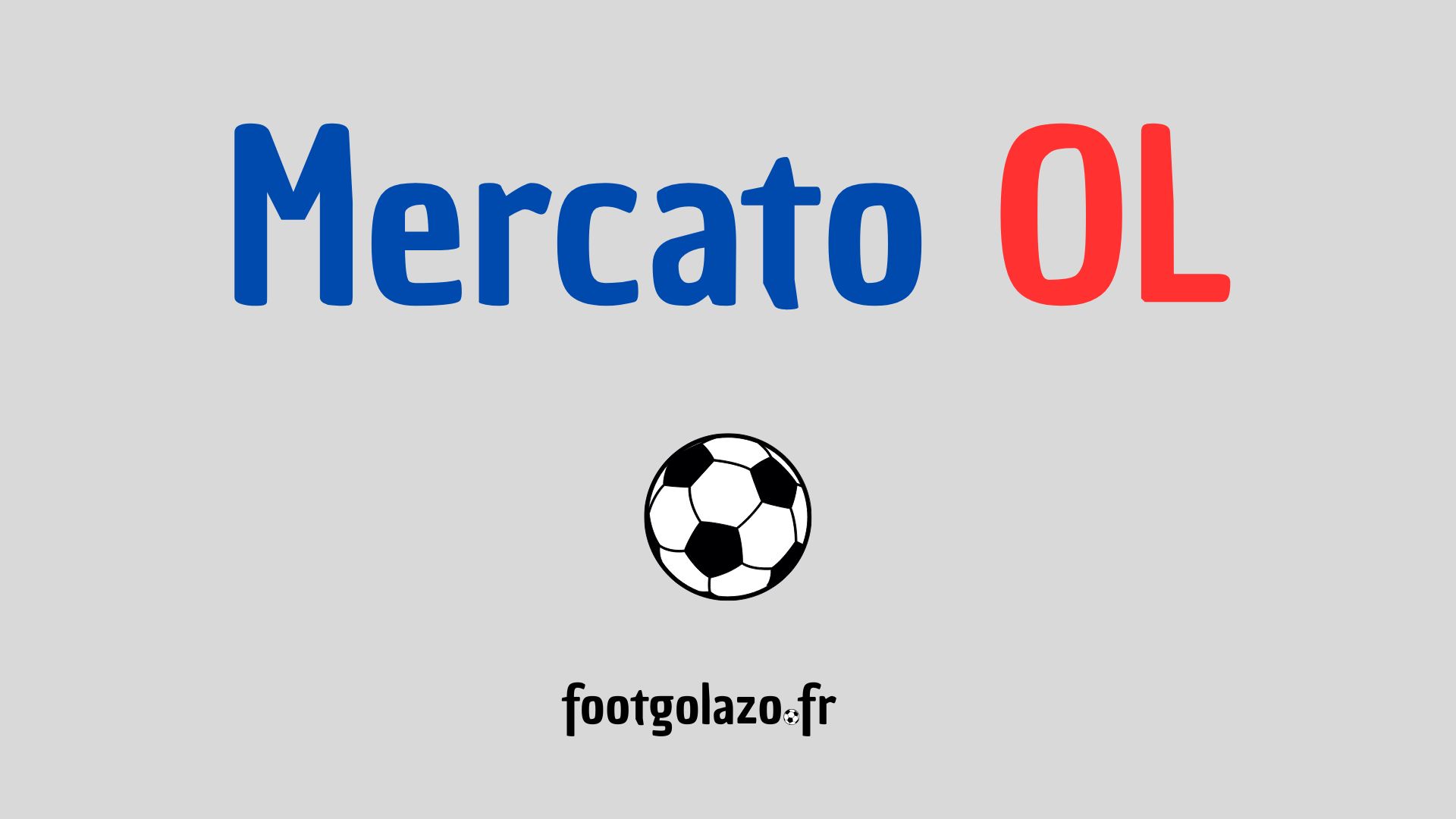 OL : Les Gones à deux doigts de faire un gros coup avant le mercato !