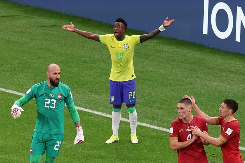 L&rsquo;incroyable but de Vinicius Jr avec le Brésil face au Panama