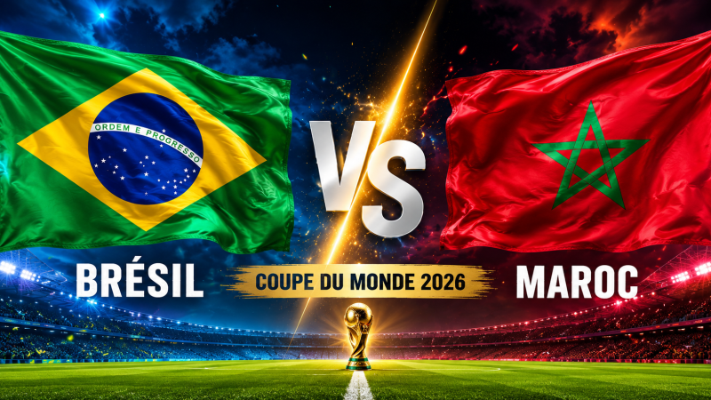 Brésil – Maroc : Les compos probables