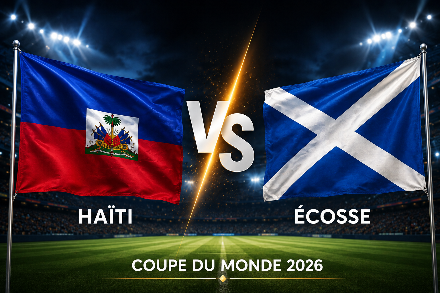 Haïti – Écosse : Les compos probables