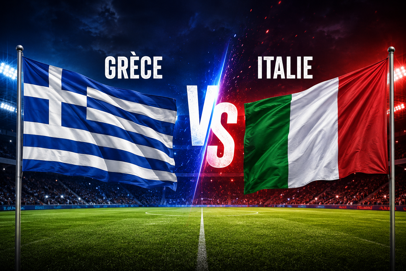 Voici sur quelle chaîne TV voir Grèce – Italie