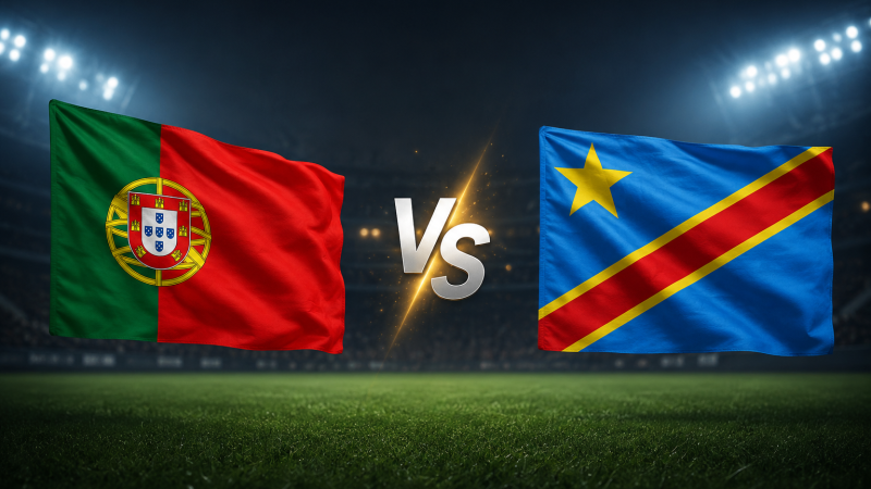 Portugal – RD Congo : Les compos probables