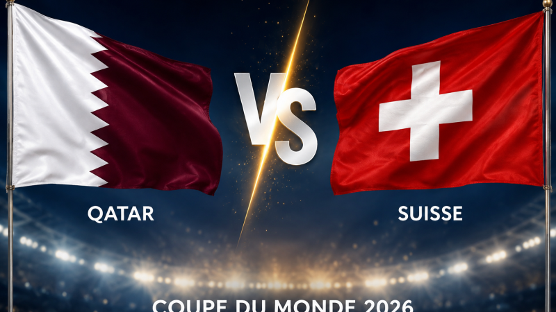 Qatar – Suisse : Les compos probables